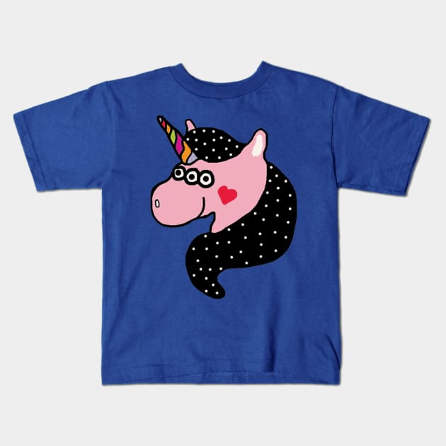 Magical Unicorn Kids T-Shirt by saif